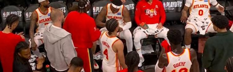 季后赛首个2-2！库明加哑火，老鹰不敌尼克斯，凯尔特人成大赢家