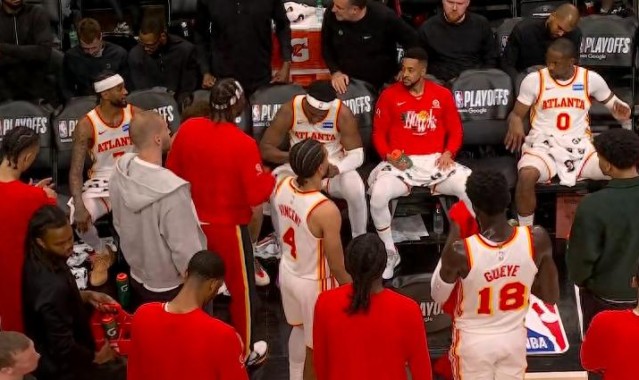 季后赛首个2-2！库明加哑火，老鹰不敌尼克斯，凯尔特人成大赢家